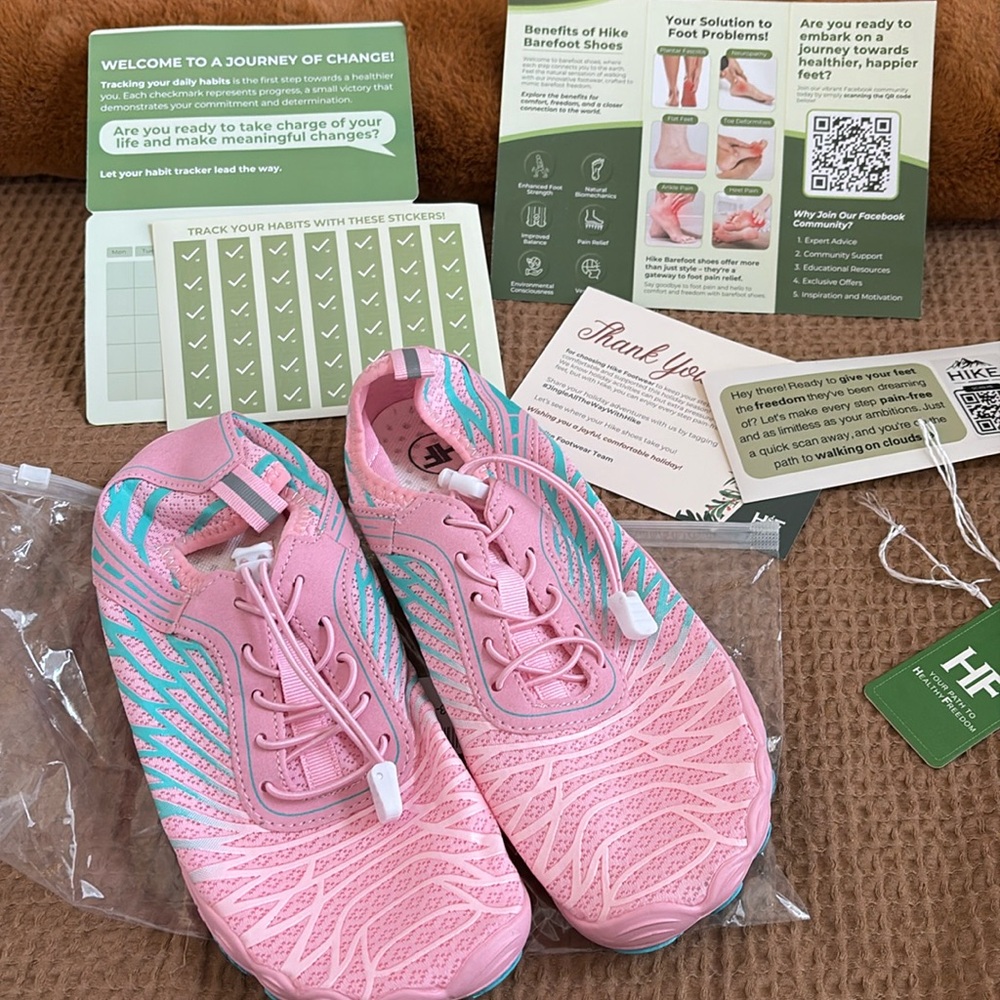 Hike Footwear Women’s Barefoot Shoes sz 8